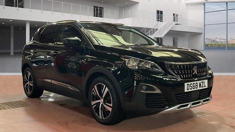 Black Used 2018 Peugeot 3008 Allure Hatchback | £11,900 (Fair price) - Image 1/4