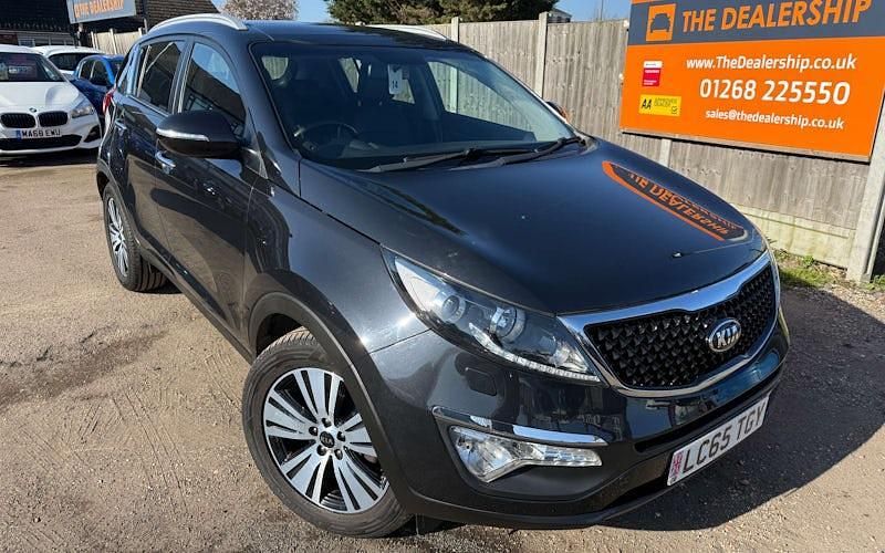 Used Kia Sportage 116 HP (85 kW) 2015 Black SUV