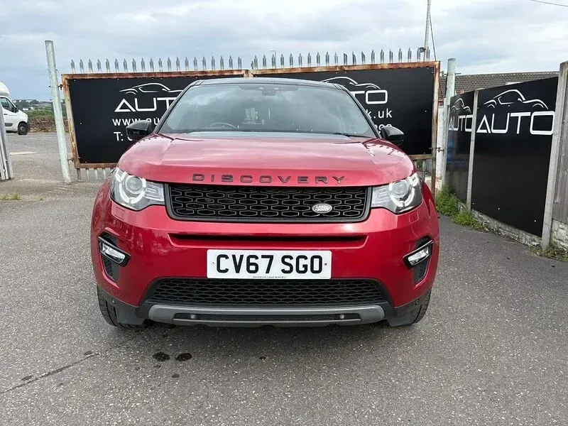Used Land Rover Discovery Sport HSE 180 HP (132 kW) 2017 Red SUV