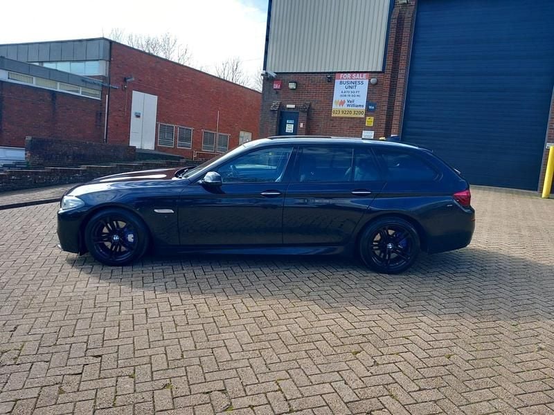 Used BMW 530 M Sport 258 HP (189 kW) 2014 Black Estate