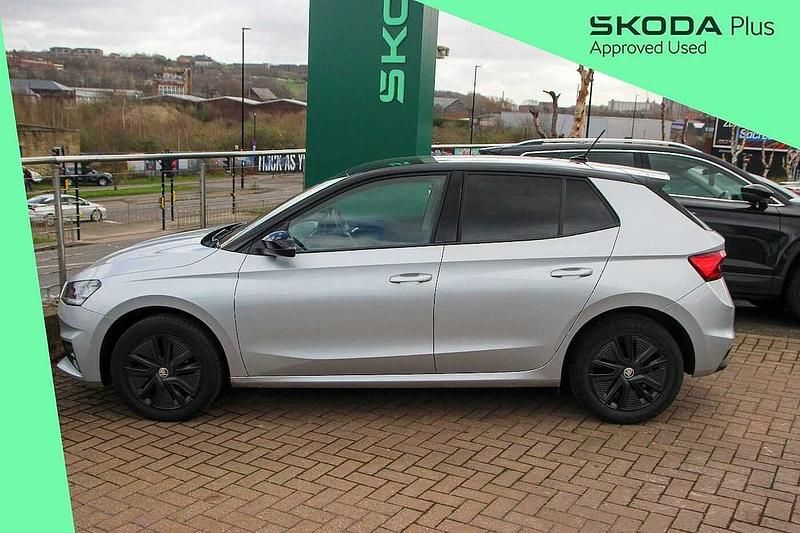 Used Skoda Fabia Colour Edition 113 HP (83 kW) 2024 Brilliant silver metallic black magic pearl effect Hatchback