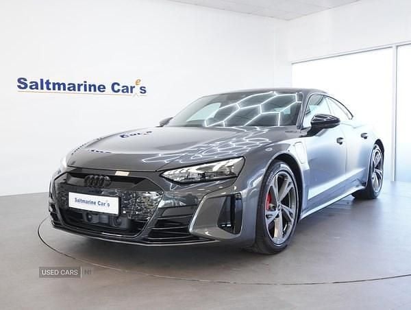 Used Audi e-tron GT quattro Comfort 389 kW (530 HP) 2021 Grey Sedan