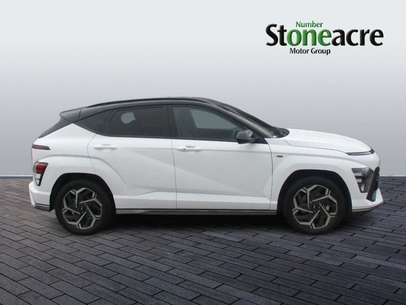 Used Hyundai Kona N Line 141 HP (103 kW) 2023 White SUV