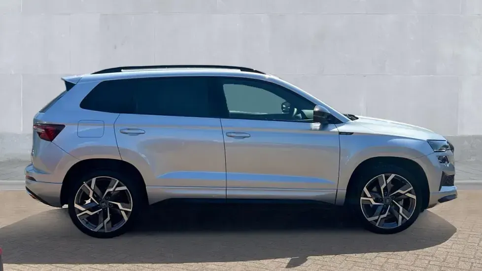 Used Skoda Karoq SportLine 150 HP (110 kW) 2025 Silver SUV