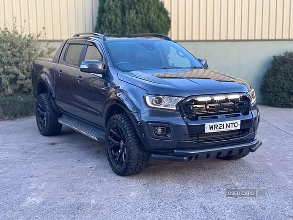 Grey Used 2021 Ford Ranger Wildtrack Pickup | £19,995 (Fair price) - Image 1/4