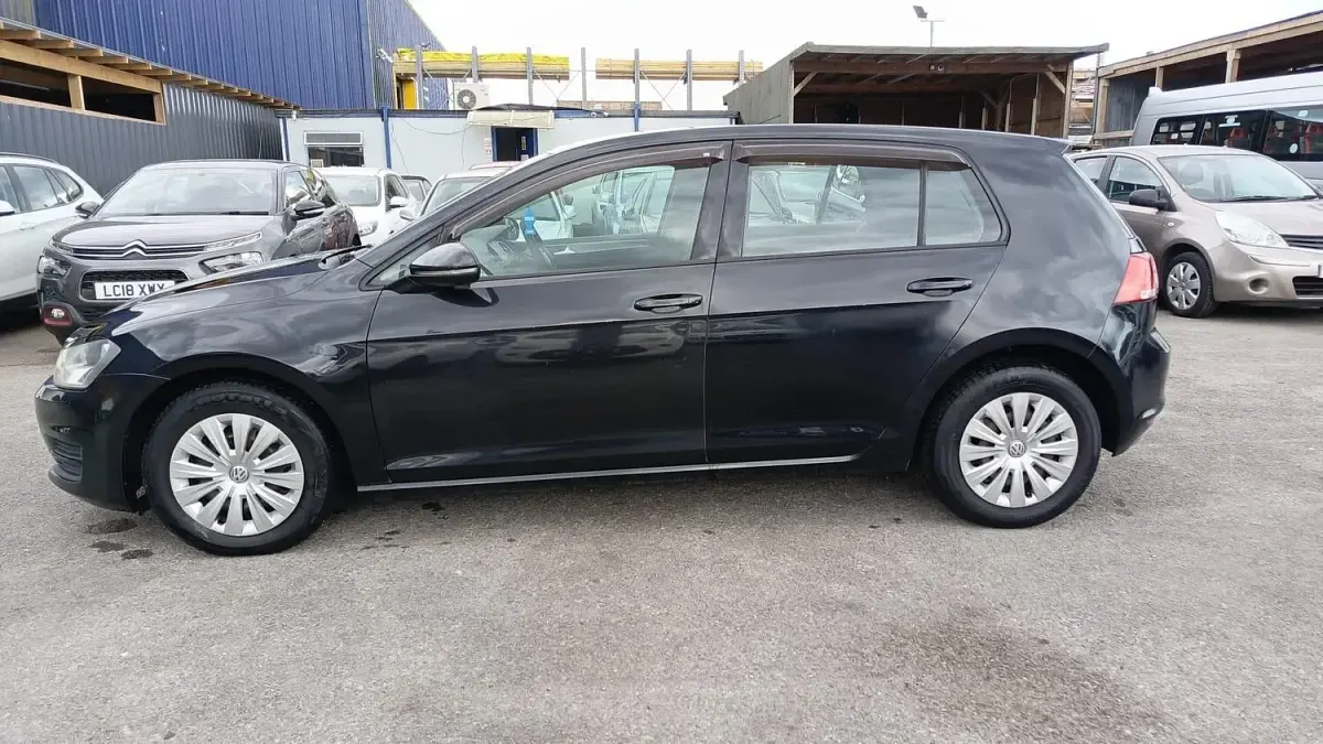 Used VW Golf VII S 2013 Black Hatchback