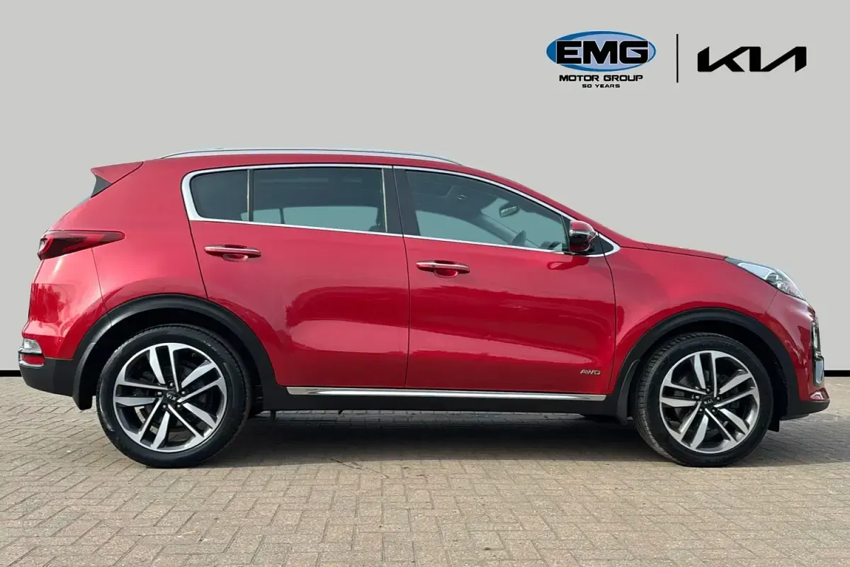 Used Kia Sportage 177 HP (130 kW) 2019 Red SUV