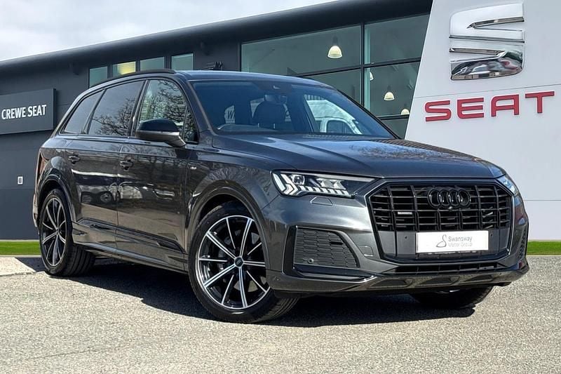 Used Audi Q7 Black Edition 2020 Grey SUV
