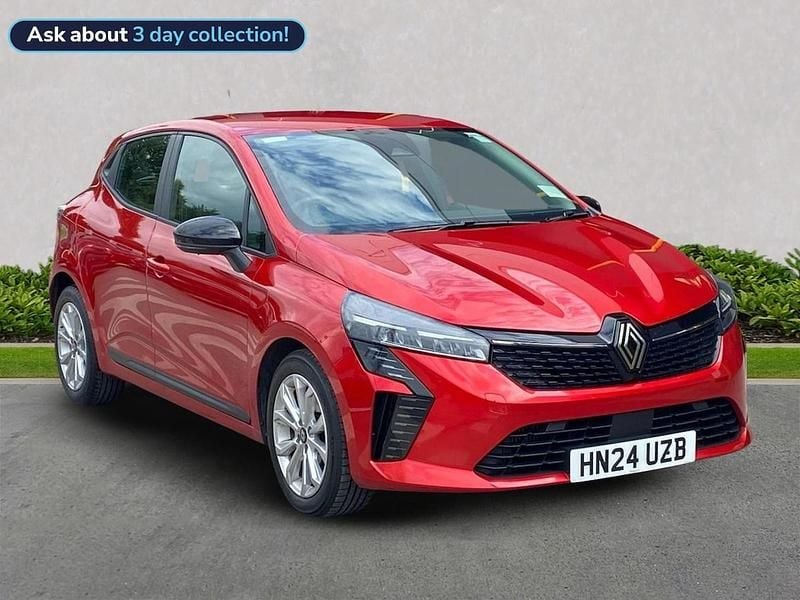 Red Used 2024 Renault Clio V Evolution Hatchback | £12,799 (Good price) - Image 1/4