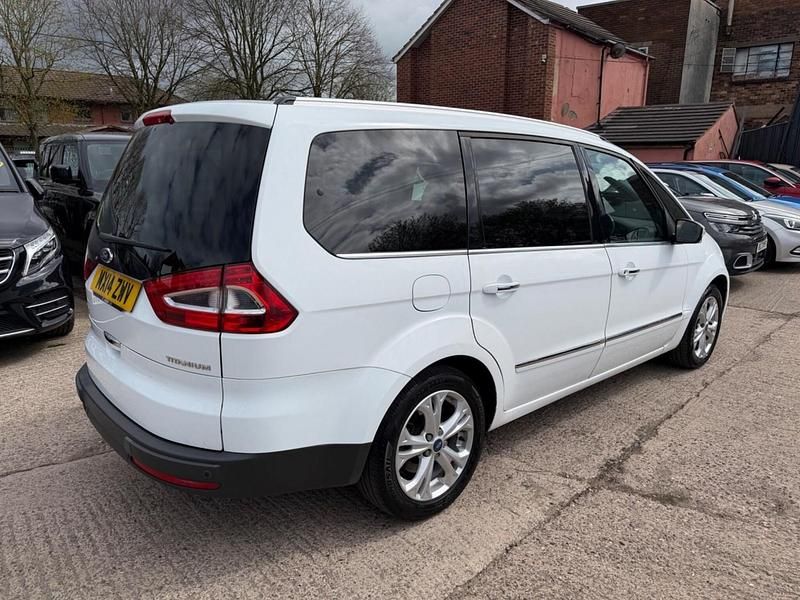Gebraucht Ford Galaxy Titanium 163 PS (119 kW) 2014 Weiß Van / Kleinbus
