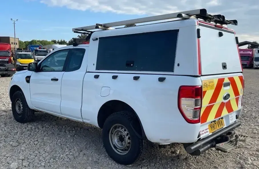 Usado Ford Ranger XL 2017 Blanco Pickup/Camioneta