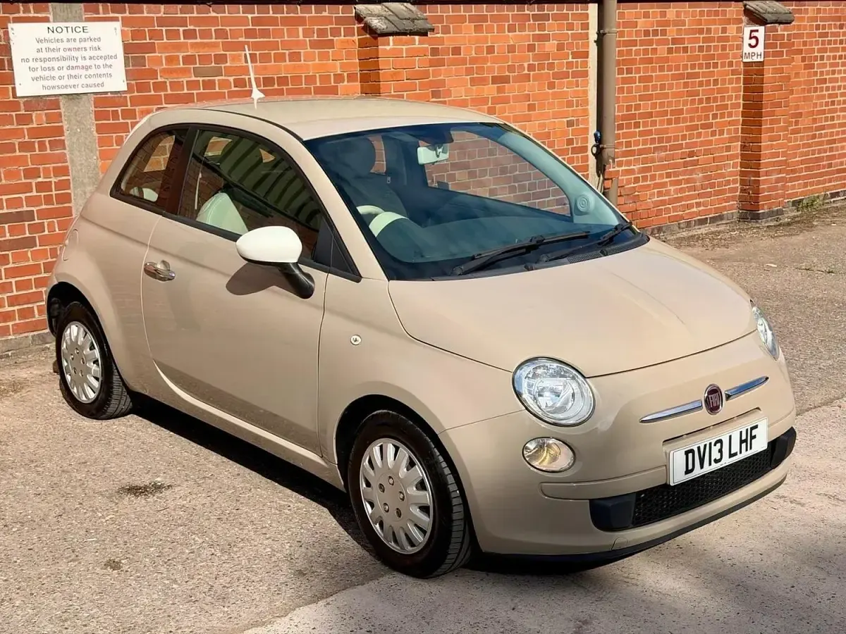 Used Fiat 500 S 69 HP (50 kW) 2013 Beige Hatchback