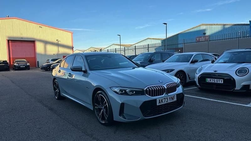 Grey Used 2023 BMW 330e M Sport | £30,180 (Good price) - Image 1/4