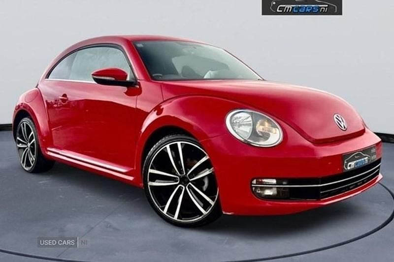 Red Used 2013 VW Beetle Design Hatchback | £4,250 (Fair price) - Image 1/1