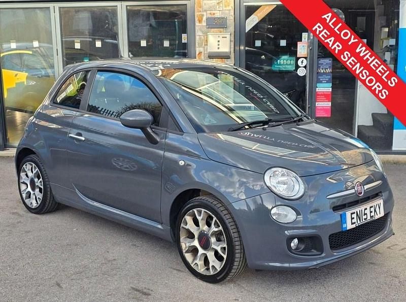 Used Fiat 500 S 69 HP (50 kW) 2015 Grey Hatchback
