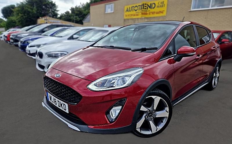 Used Ford Fiesta Active X 140 HP (102 kW) 2018 Red Hatchback