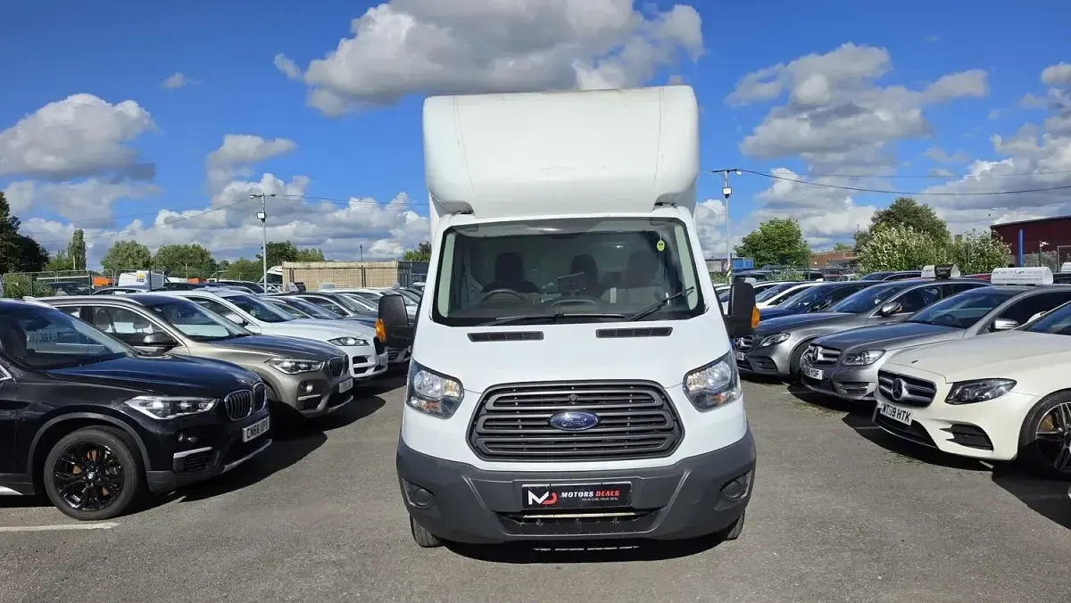 Used Ford Transit S 170 HP (125 kW) 2018 White Cabriolet