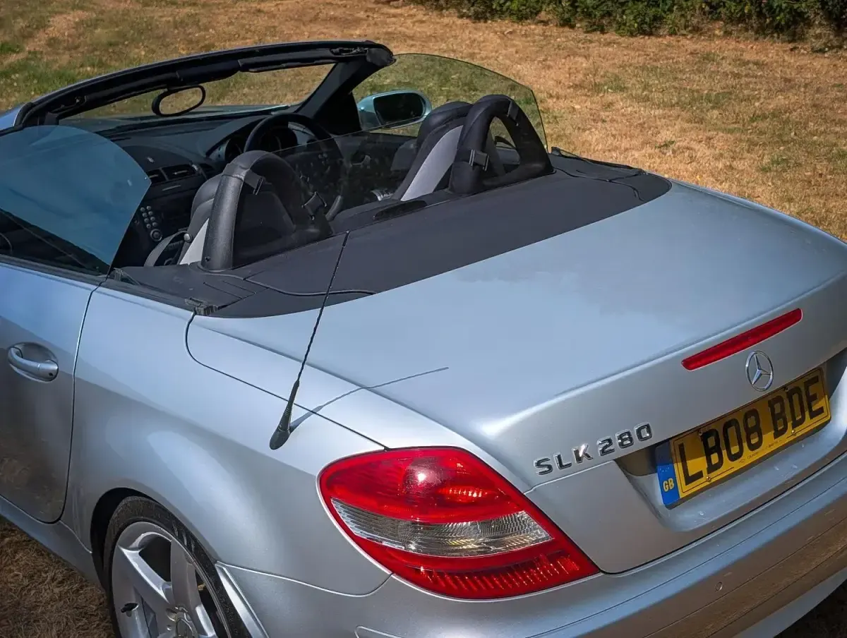 Used Mercedes SLK280 2008 Silver Cabriolet