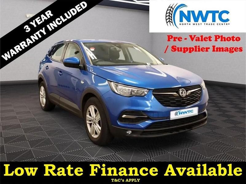 Blue Used 2018 Vauxhall Grandland X S SUV | £10,495 (Good price) - Image 1/3
