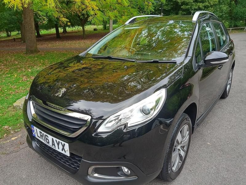 Black Used 2016 Peugeot 2008 Active SUV | £4,995 (Fair price) - Image 1/4