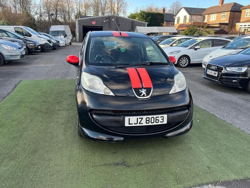 Used Peugeot 107 Sport 68 HP (50 kW) 2007 Black Hatchback