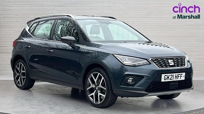 Used Seat Arona XCELLENCE Lux 110 HP (80 kW) 2021 Grey SUV