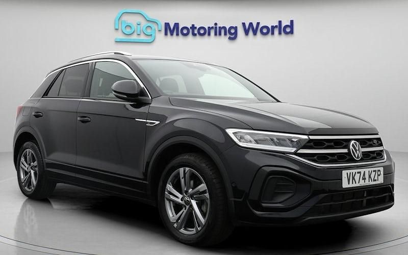 Used VW T-Roc R-line 150 HP (110 kW) 2024 Black SUV