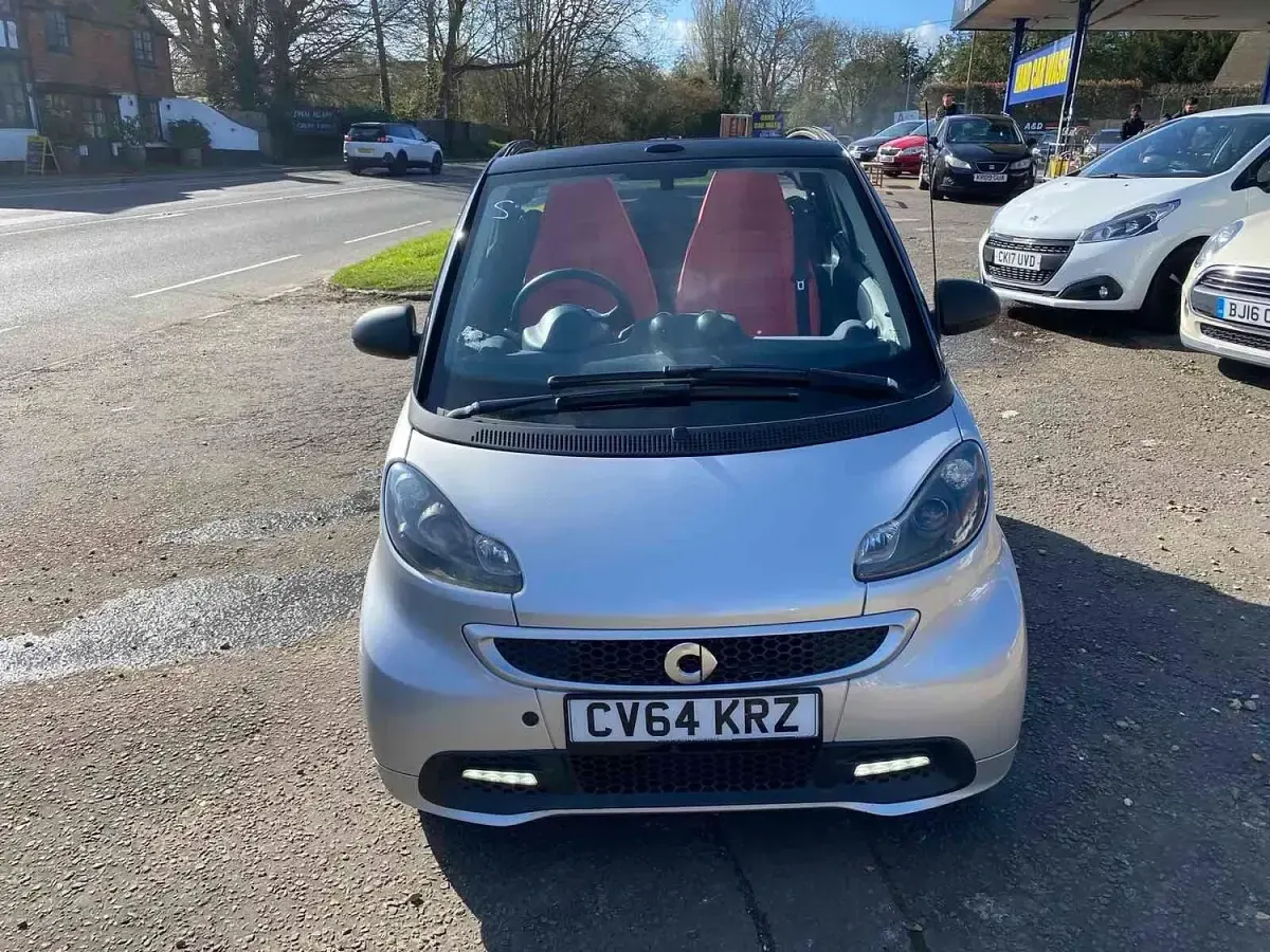 Used Smart ForTwo Cabrio 84 HP (61 kW) 2014 Silver Cabriolet