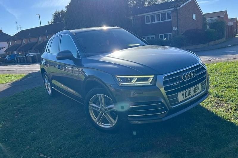 Used Audi Q5 S-Line 190 HP (139 kW) 2018 Grey SUV