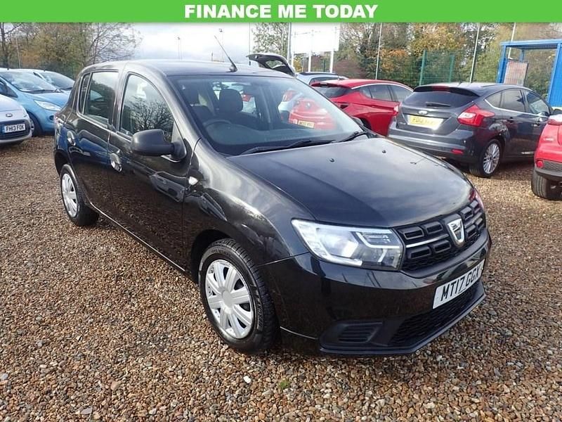 Used Dacia Sandero Ambiance 75 HP (55 kW) 2017 Black Hatchback