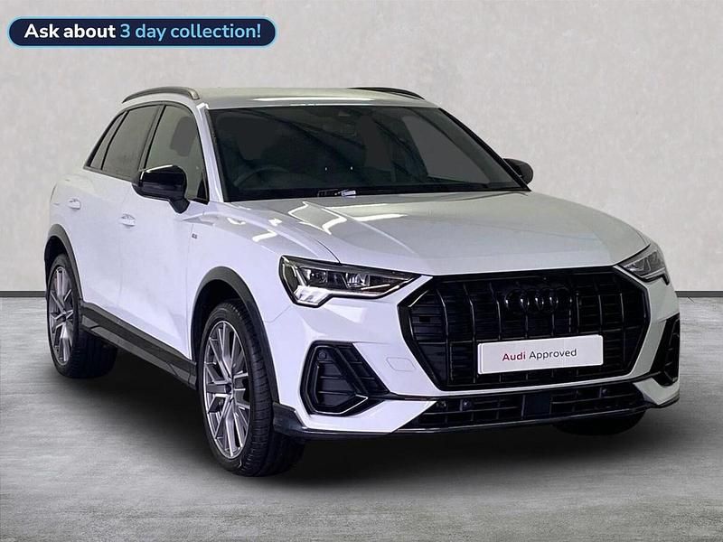White Used 2025 Audi Q3 Black Edition SUV | £36,725 (Fair price) - Image 1/4