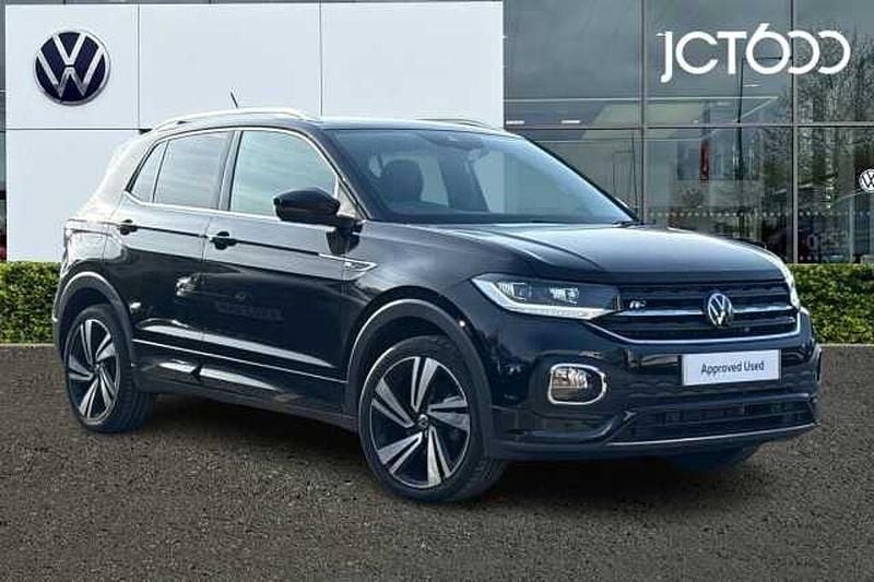 Used VW T-Cross R-line 115 HP (84 kW) 2024 Black SUV