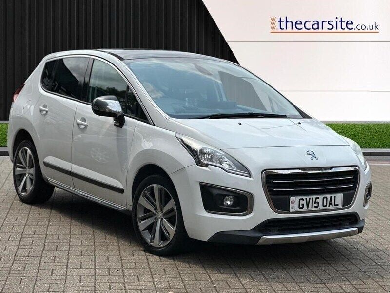 White Used 2015 Peugeot 3008 Allure Hatchback | £5,995 - Image 1/3