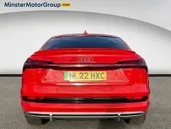 Used Audi e-tron S-Line 300 kW (408 HP) 2022 Red SUV