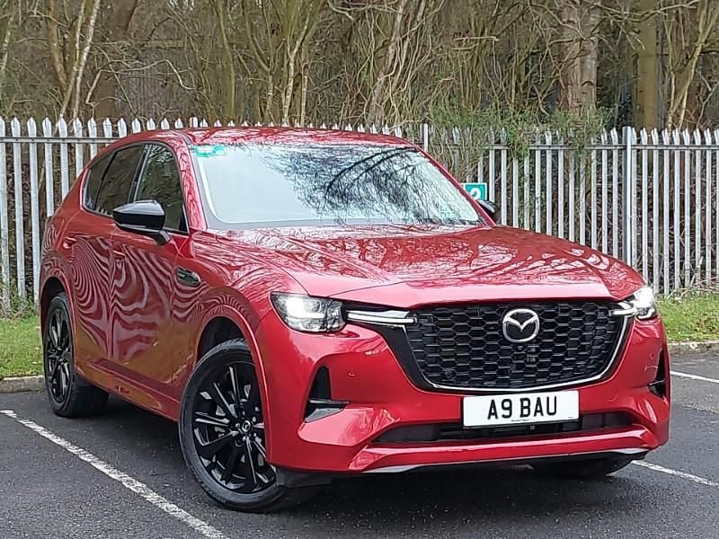 Red Used 2023 Mazda CX-60 Homura-Line SUV | £28,498 (Fair price) - Image 1/4