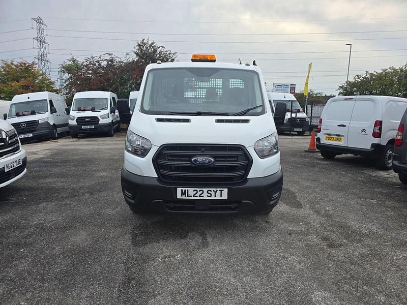 Used Ford Transit S 130 HP (95 kW) 2022 White Cabriolet