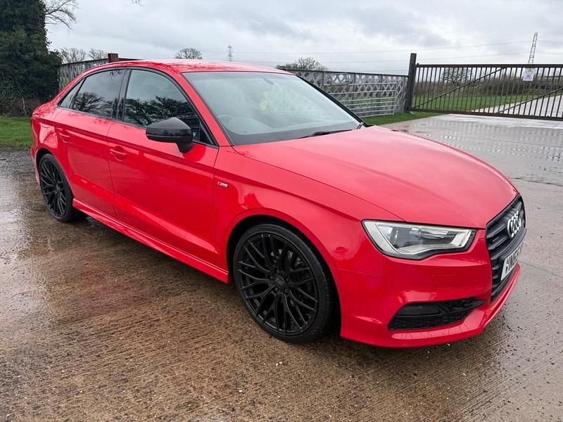 Used Audi A3 S-Line 184 HP (135 kW) 2015 Red Sedan