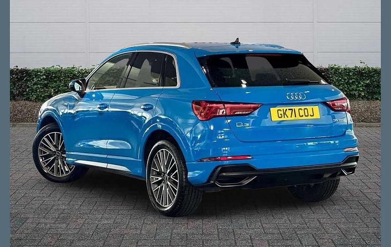 Used Audi Q3 S-Line 148 HP (108 kW) 2021 Blue SUV