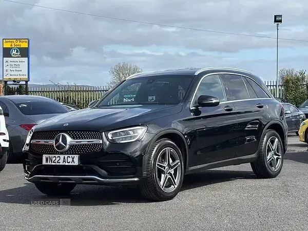 Used Mercedes GLC220 AMG line 2022 Black SUV