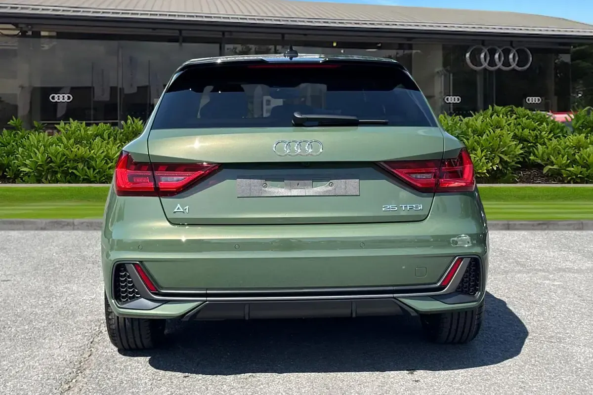 New Audi A1 Sportback S-Line 2026 Green Hatchback