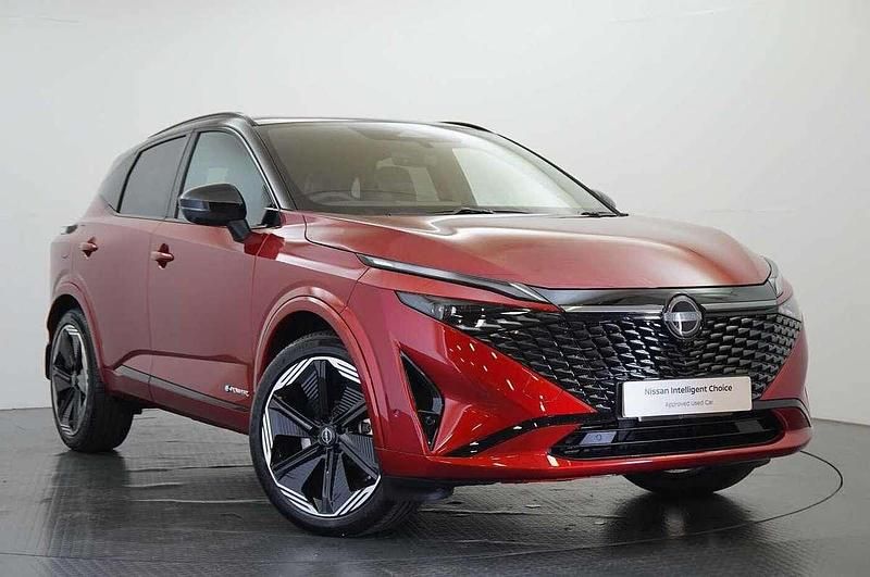 Red Used 2025 Nissan Qashqai SUV | £33,899 - Image 1/3