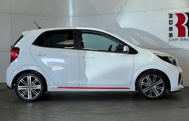 Used Kia Picanto GT-Line 66 HP (48 kW) 2018 White Hatchback