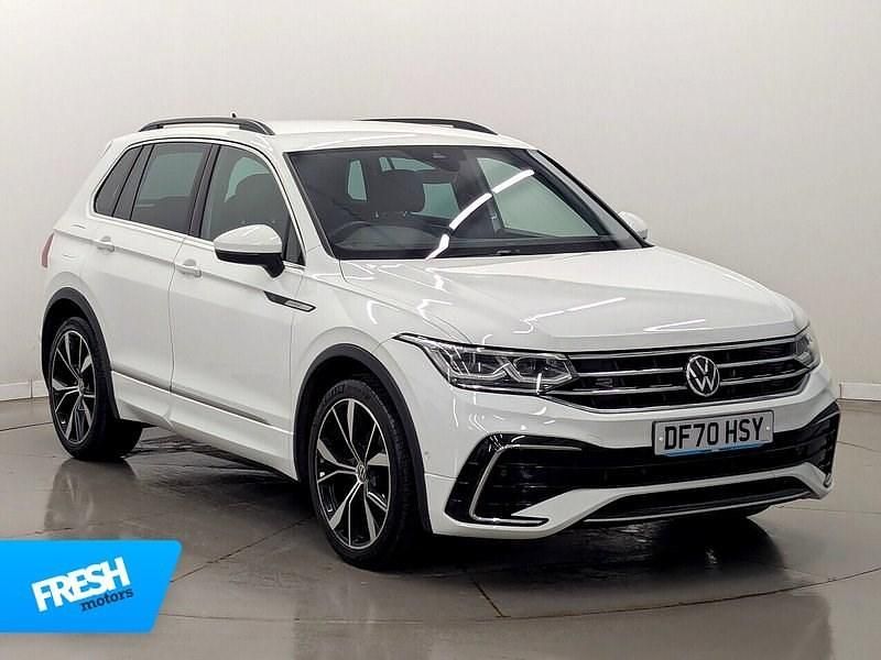 Used VW Tiguan R-line 2020 White SUV