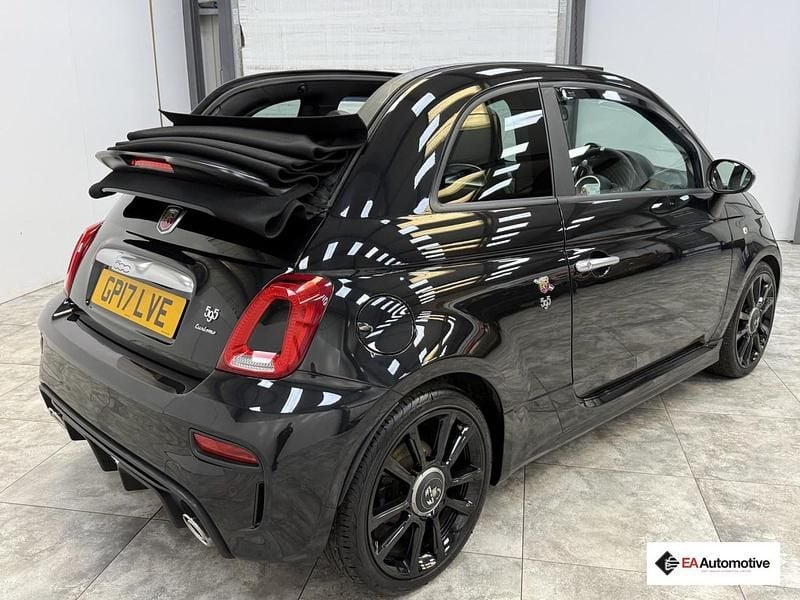 Used Abarth 595 Turismo 165 HP (121 kW) 2017 Black Cabriolet