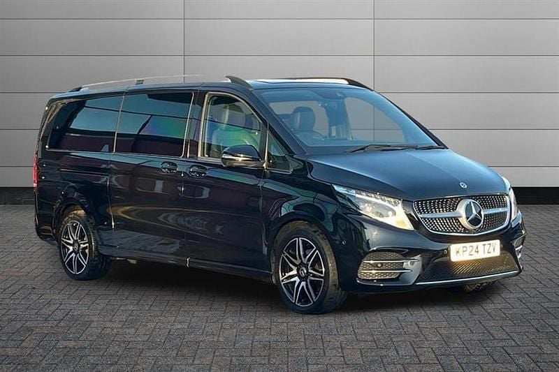 Used Mercedes V300 AMG line 237 HP (174 kW) 2024 Obsidian black MPV