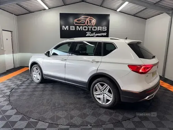 Used Seat Tarraco 4Drive 190 HP (139 kW) 2019 White SUV