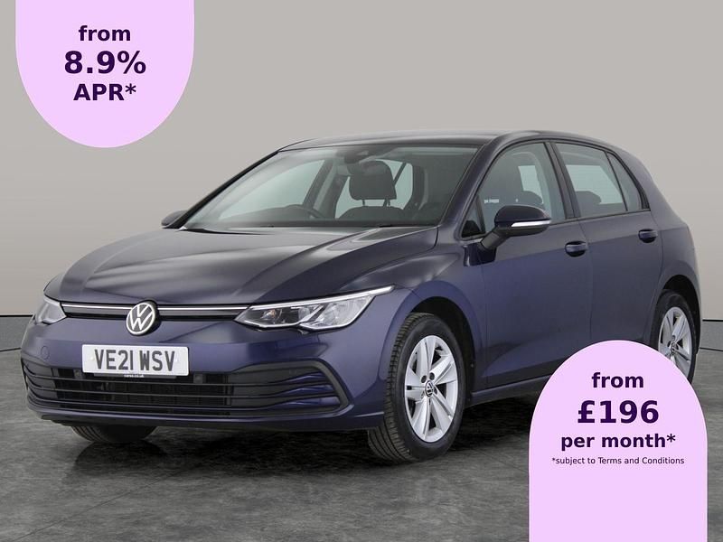 Blue Used 2021 VW Golf VIII S Hatchback | £14,135 (Fair price) - Image 1/1