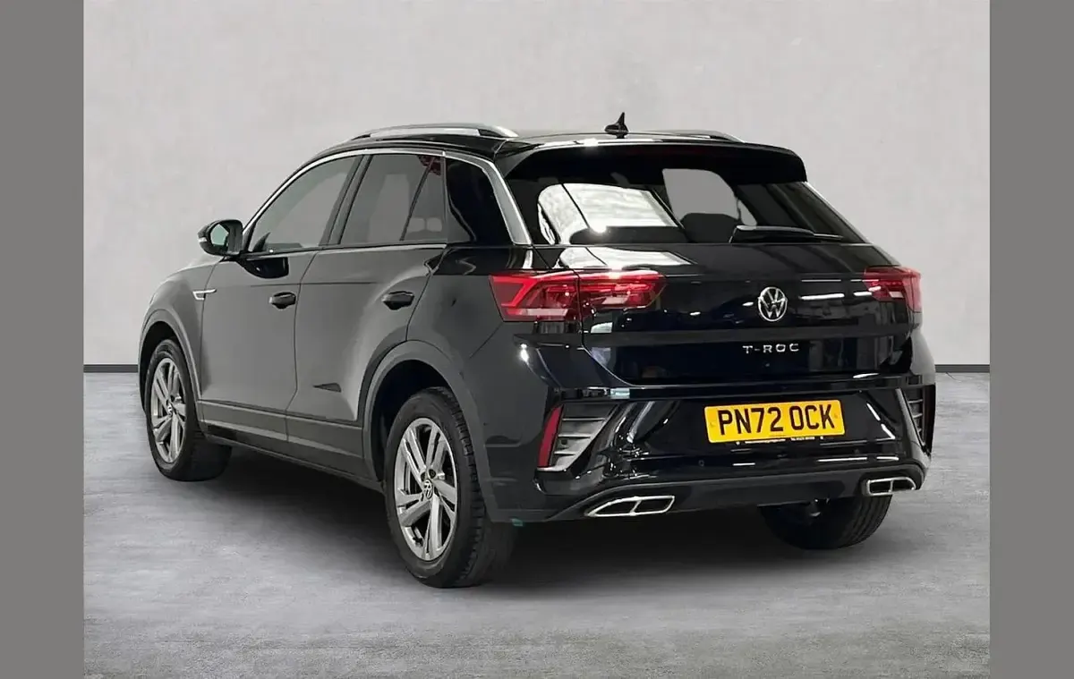 Used VW T-Roc R-line 150 HP (110 kW) 2022 Black SUV