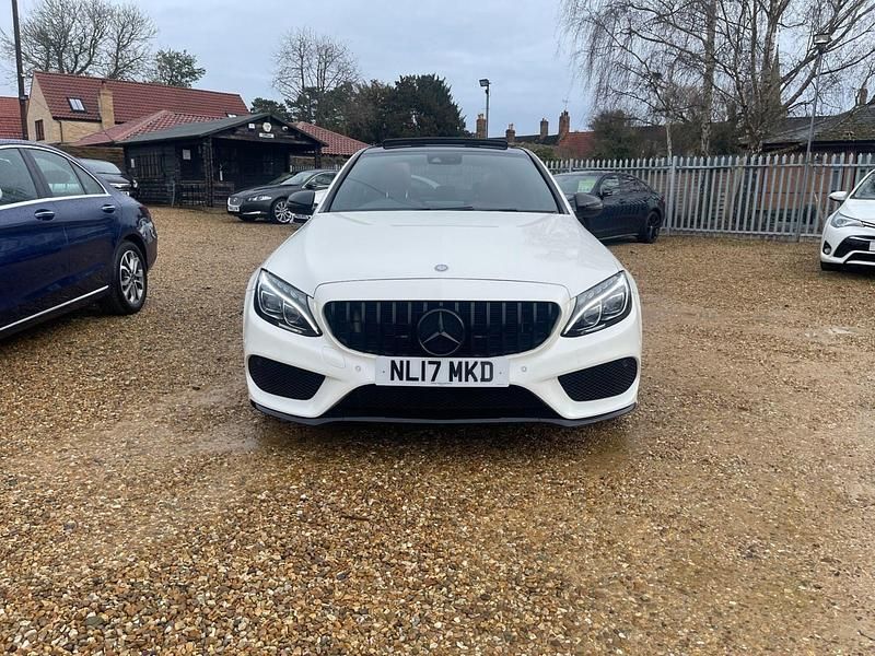 Used Mercedes C250 AMG Line Premium Plus 204 HP (150 kW) 2017 White Sedan