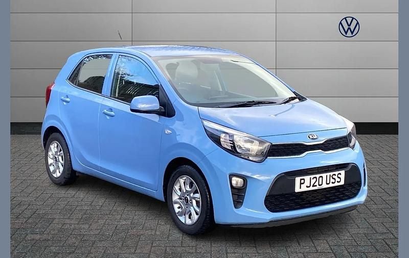 Used Kia Picanto 65 HP (47 kW) 2020 Blue Hatchback